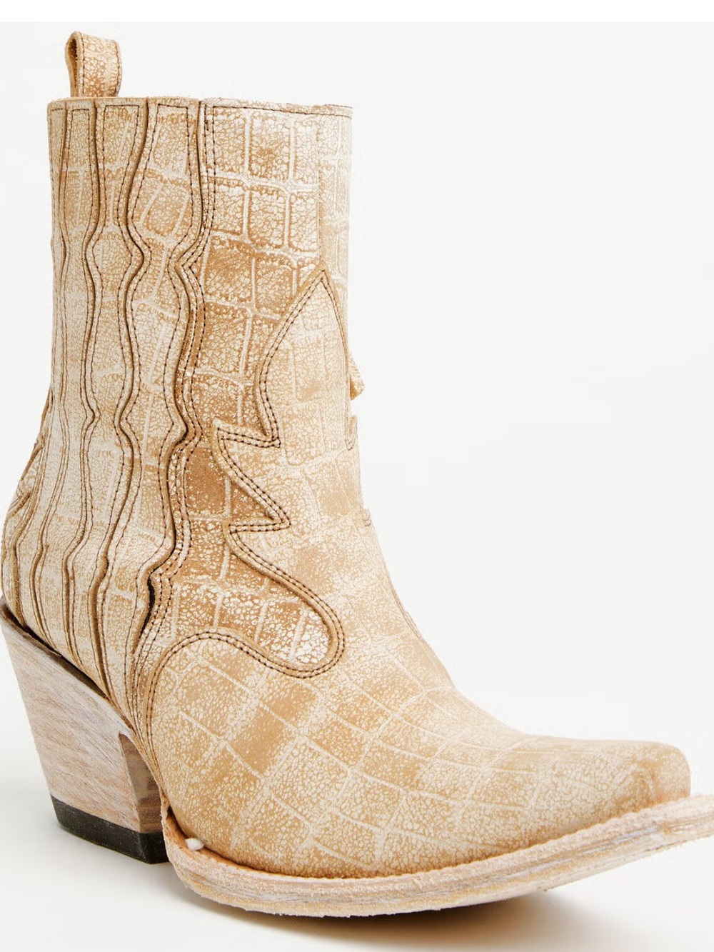 NWT Ariat Women’s Jade Crocodile Print Western Booties